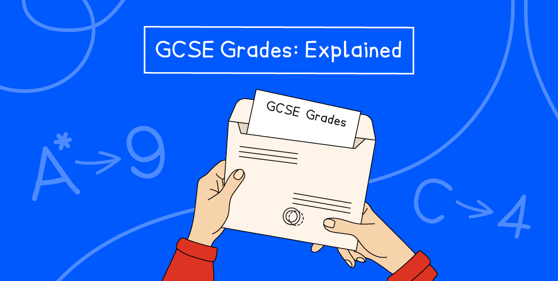 GCSE Grades explained illustration